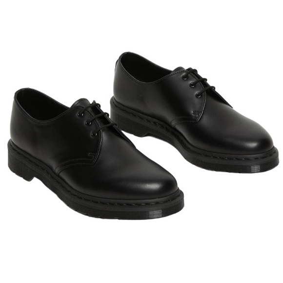 Dr. Martens Mono Smooth Leather Unisex Shoes - Women’s: US 9 - Men’s: US 8 - Picture 7 of 17